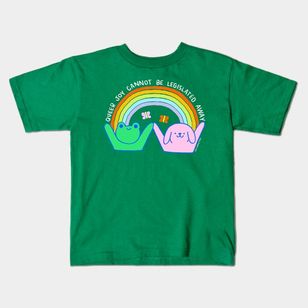 Queer Joy Cannot Be Legislated Away - The Peach Fuzz Kids T-Shirt by ThePeachFuzz